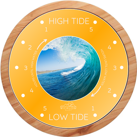 Sunburst - Waves Tide Clock